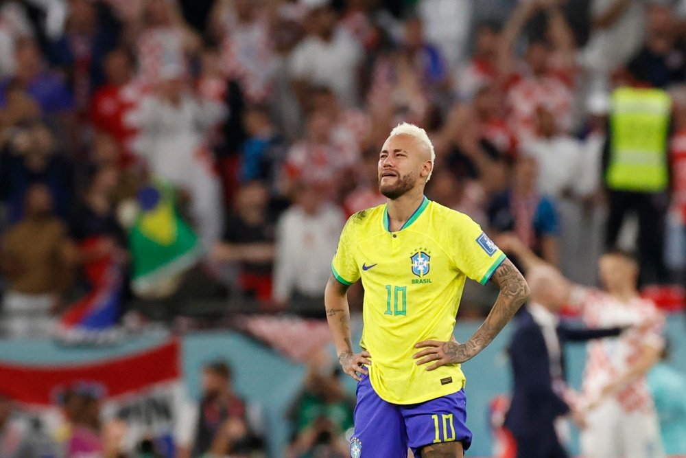 Brazil were eliminated from the World Cup against Croatia in a penalty shootout. EFE