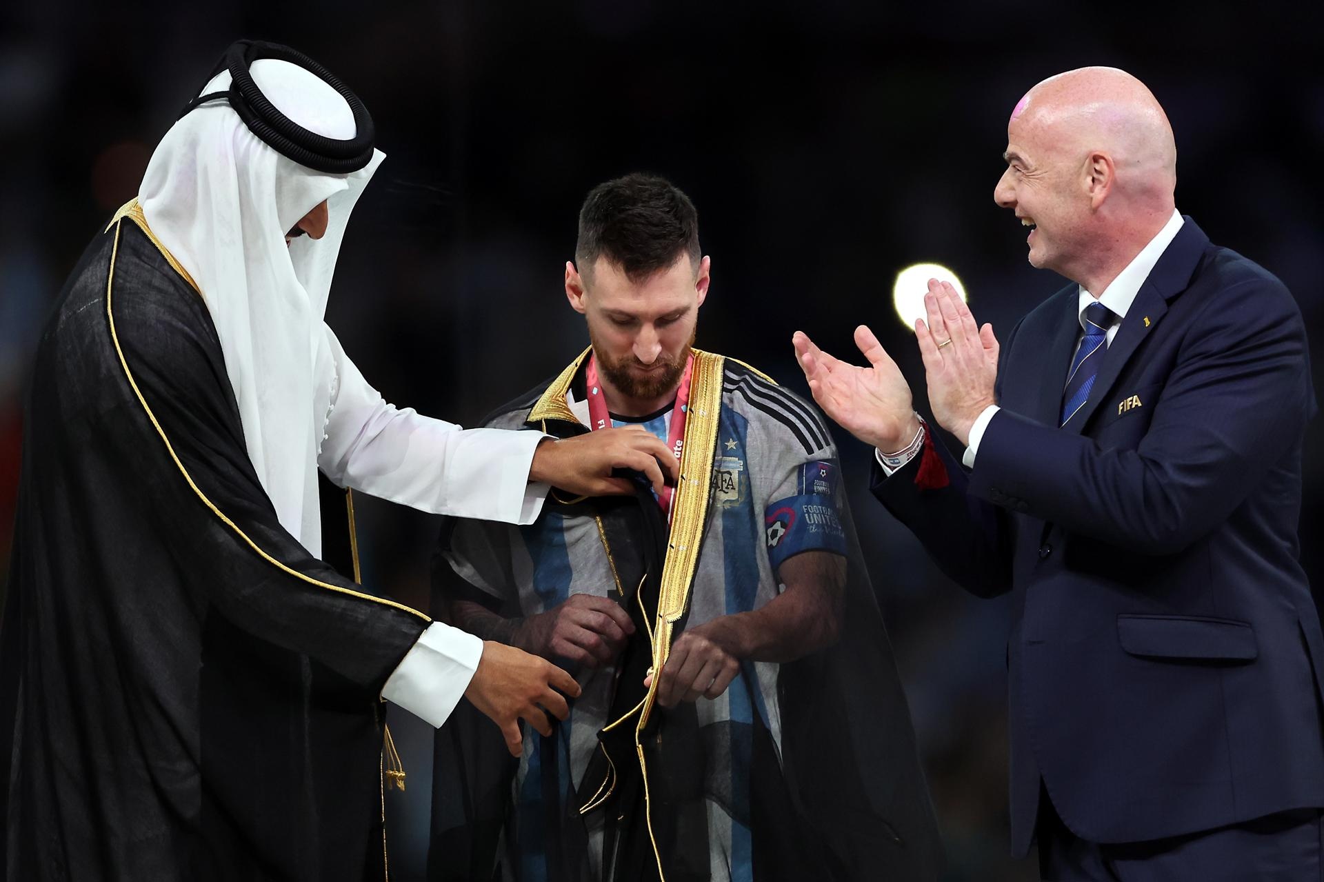 Messi tunic, explained. EFE