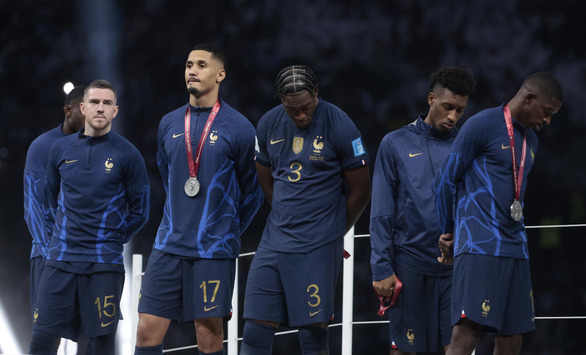 France return to Paris with a sombre face