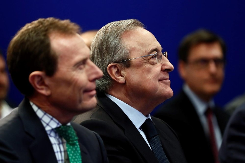 Butragueno spoke after Madrid's win. EFE