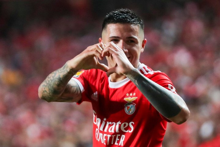 Enzo Fernandez fait ses adieux à Benfica