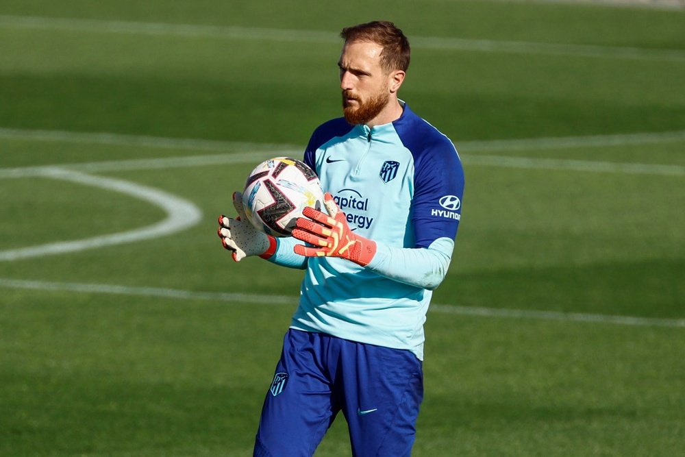 Oblak on Tottenham's list. EFE