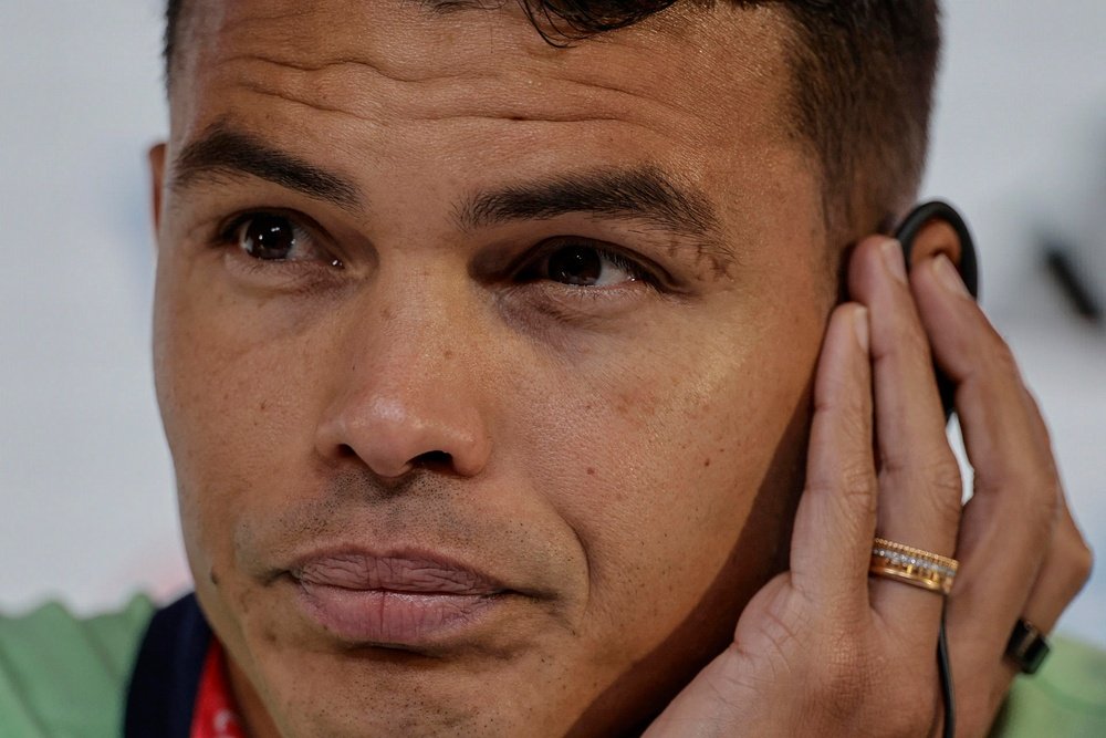 Thiago Silva desfalcará o Fluminense por quatro semanas. EFE