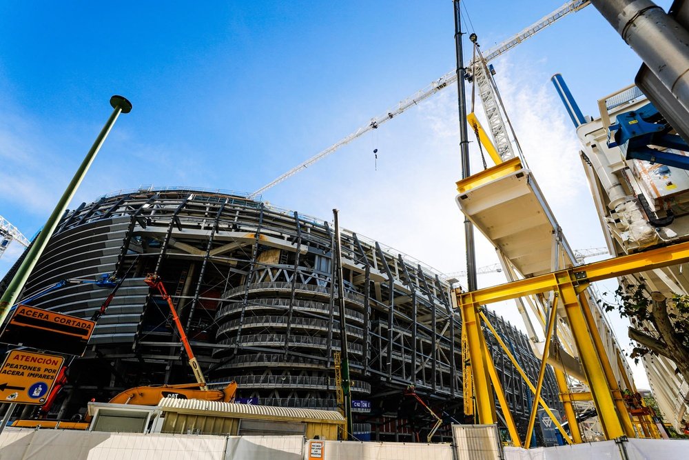 La date d’inauguration du nouveau Santiago-Bernabéu dévoilée. efe