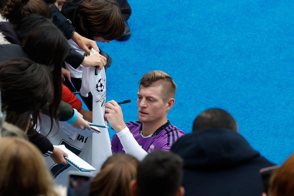 Toni Kroos finishes his contract in June. EFE