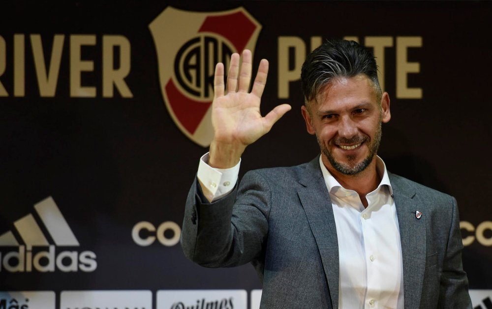 El consejo de Demichelis a los canteranos de River. EFE