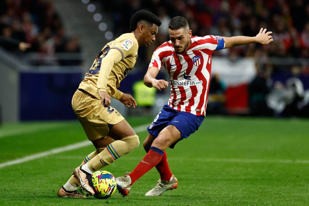 Dónde ver el Barcelona-Atlético de Madrid de LaLiga Santander. EFE