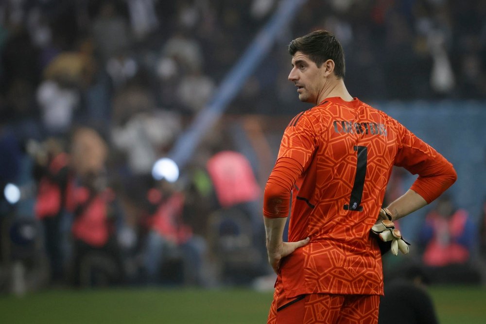 Courtois deja la convocatoria de Bélgica. EFE