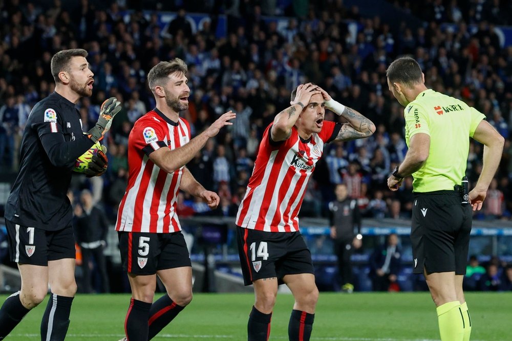 El Athletic informó de la última hora. EFE