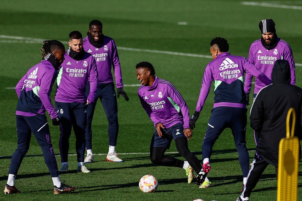 Mario Martin and Arribas are in Real Madrid's squad for the derby. EFE