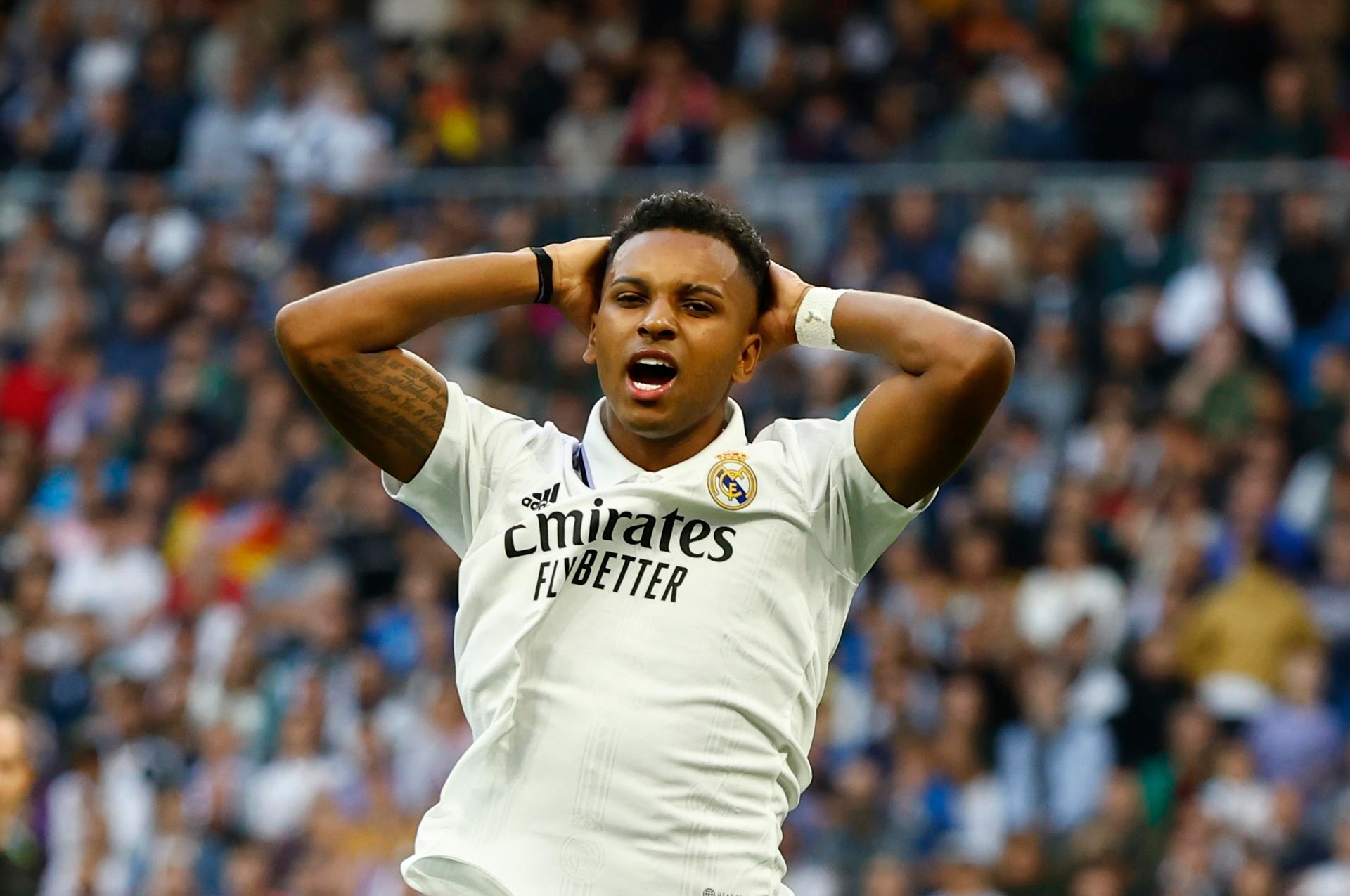 Xingado pela torcida do Flamengo, Rodrygo se defende: 
