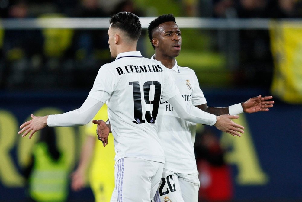 Dani Ceballos fue titular en el Real Madrid. EFE