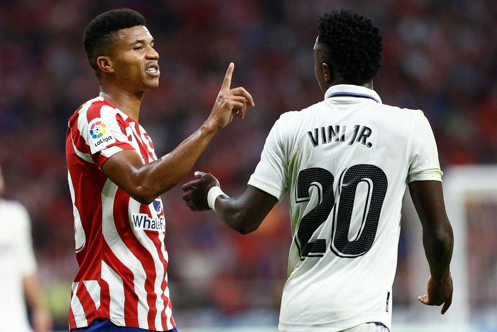 Vinicius ne veut pas du numéro 7. EFE