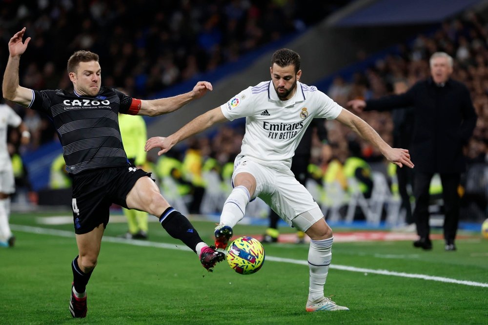 Nacho puso en duda su continuidad en el Real Madrid. EFE