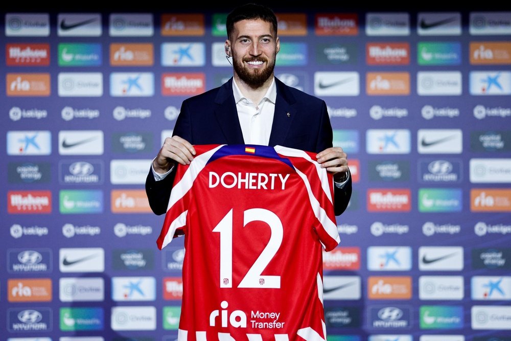 Doherty dijo en 2016 que le encantaba ver partidos del Atlético. EFE