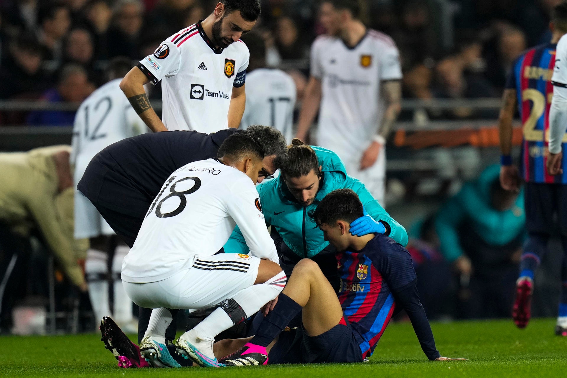 Barca's Pedri could be out of action for three weeks