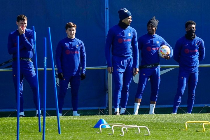 Barca's Christensen back in training with the rest of the squad
