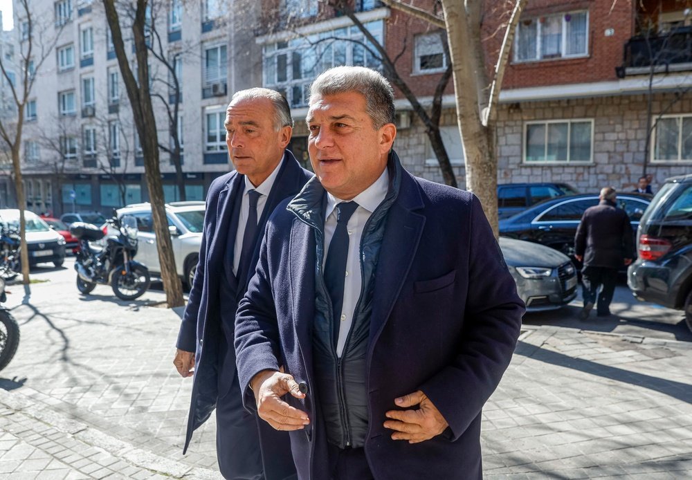 Laporta se querellará contra un periodista. EFE