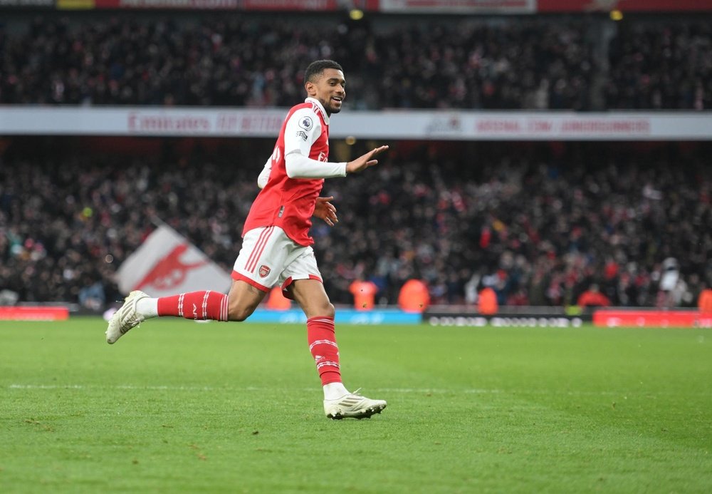 Nelson has scored three goals for Arsenal this season. EFE