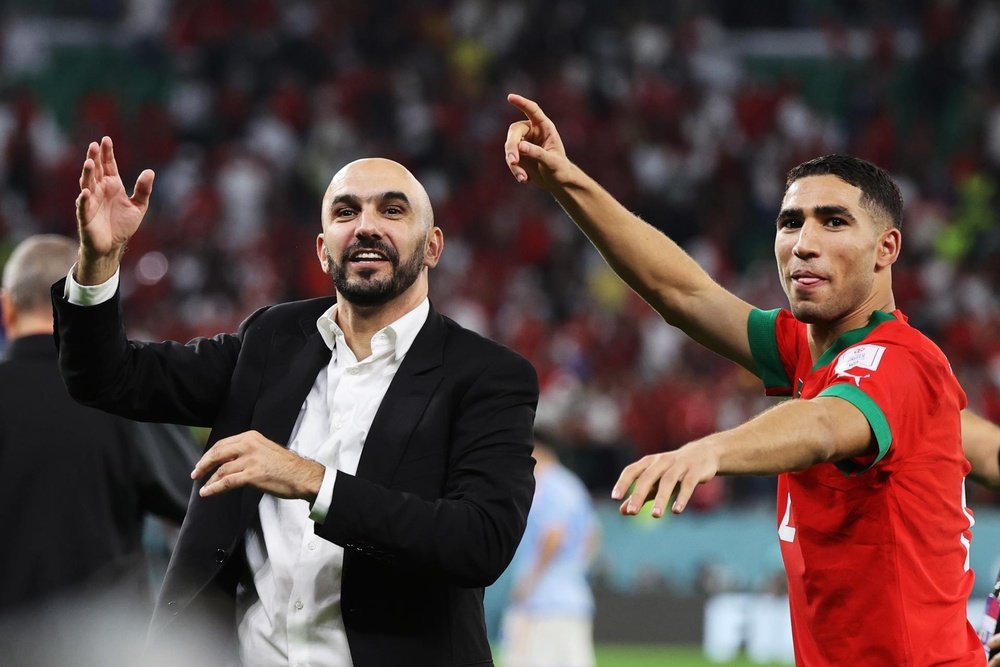 Achraf will play Morocco's friendlies during the international break. AFP