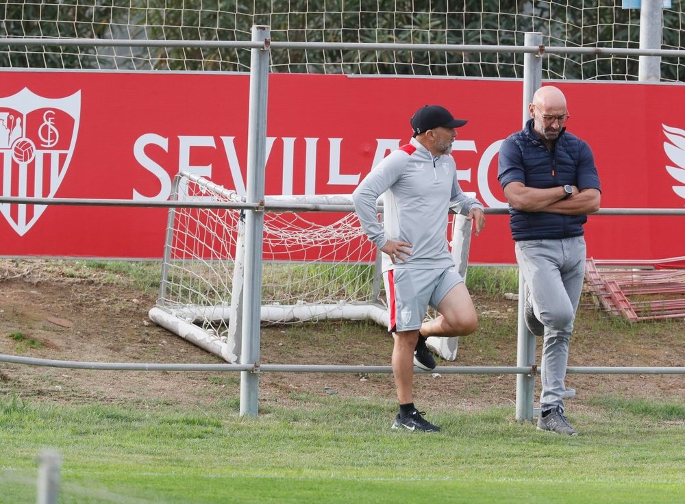 El Sevilla destituye a Jorge Sampaoli. EFE