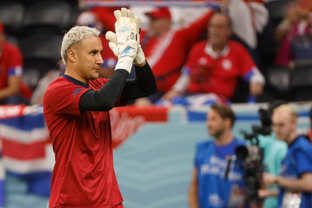 Keylor Navas spoke about his future. EFE