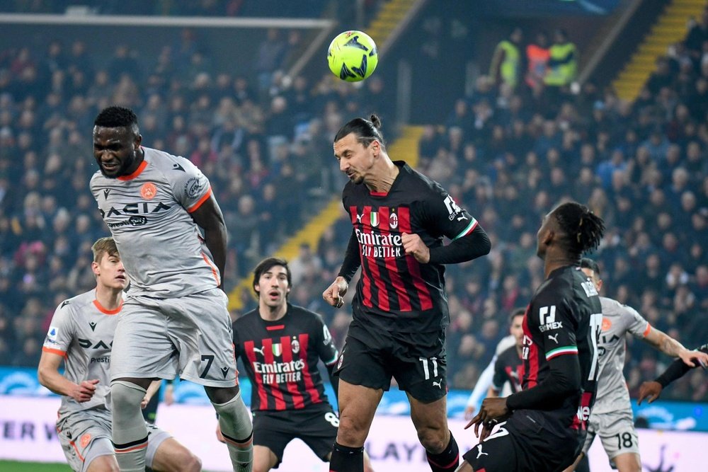 Il Milan perde a Udine. EFE