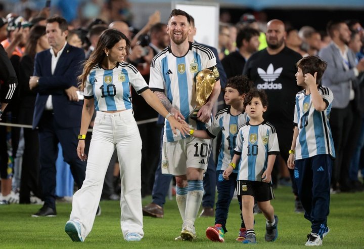 Thiago, fils de Lionel Messi, a fait ses débuts avec l'Inter Miami