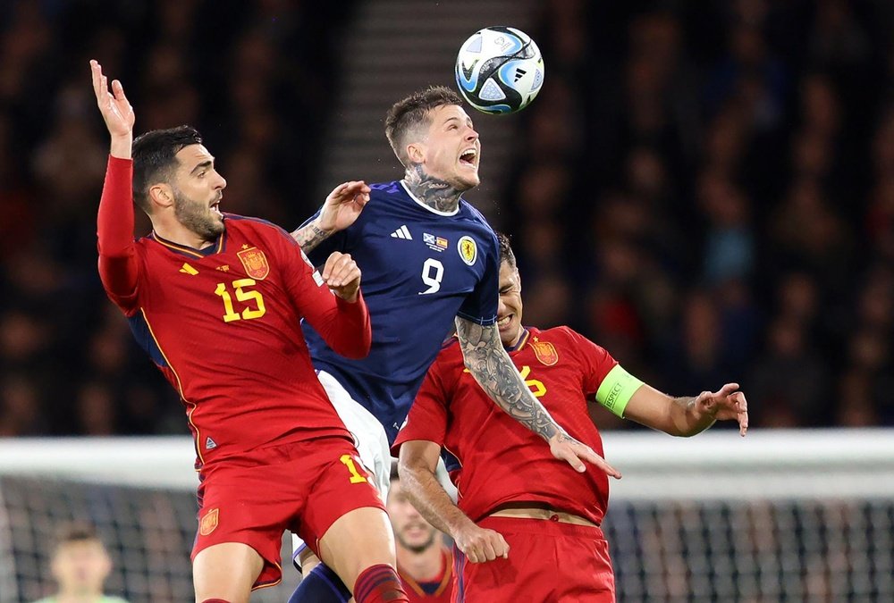 Scozia-Spagna è finita 2-0. EFE