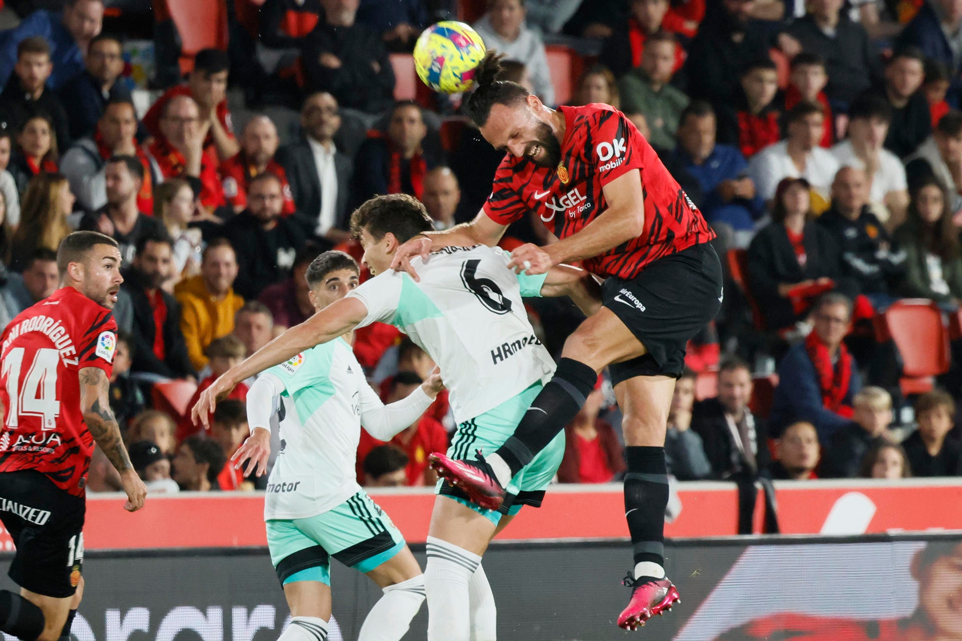 Mallorca y Osasuna empataron a cero. EFE