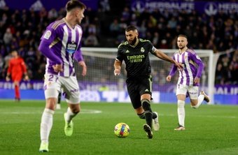 Prováveis escalações de Real Madrid e Valladolid. EFE