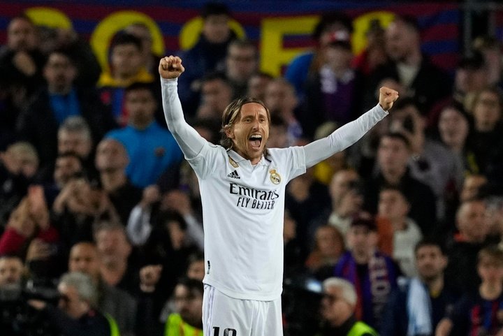 O Real Madrid trabalha na renovação de Modric