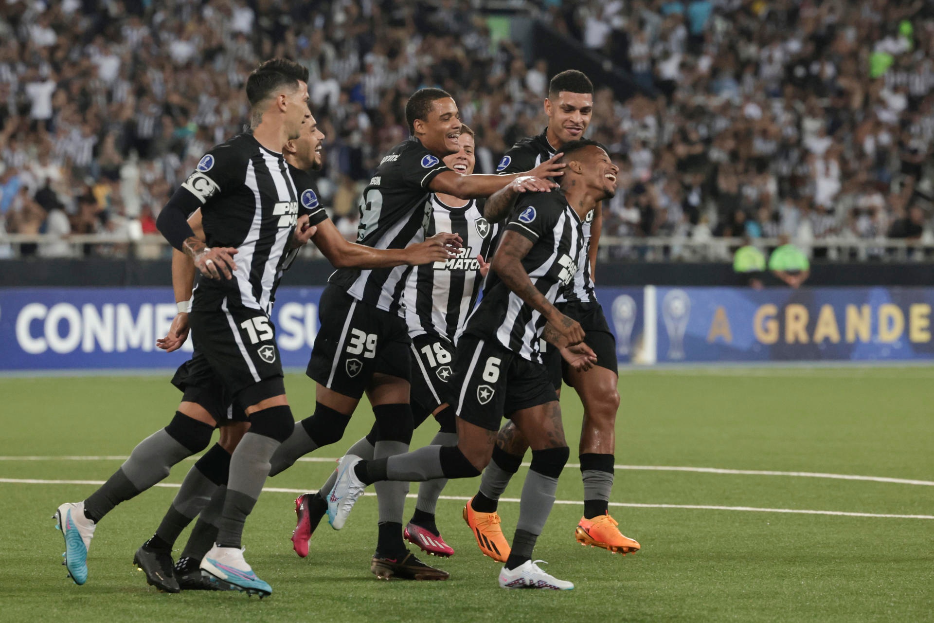 O Botafogo está com 100% de aproveitamento. EFE