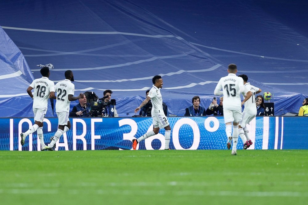 Celta's Kevin Vazquez praised Real Madrid's attack. EFE