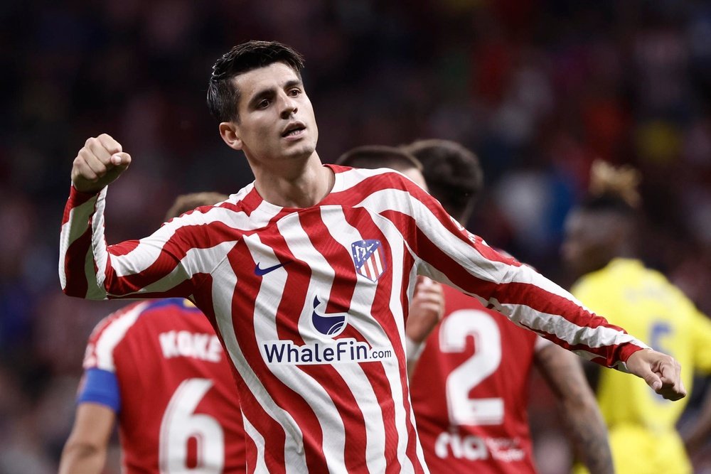 Morata's contract with Atletico expires in June 2024. EFE