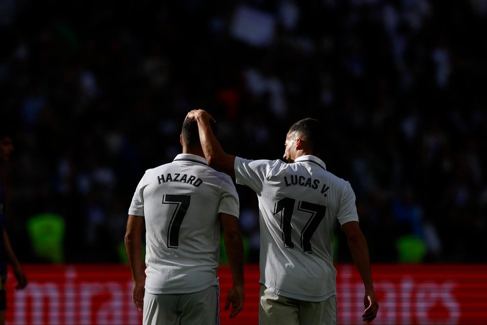 Le formazioni ufficiali di Real Madrid-Getafe. EFE