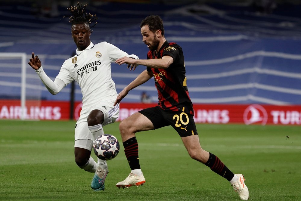 Camavinga returns after knee sprain. EFE