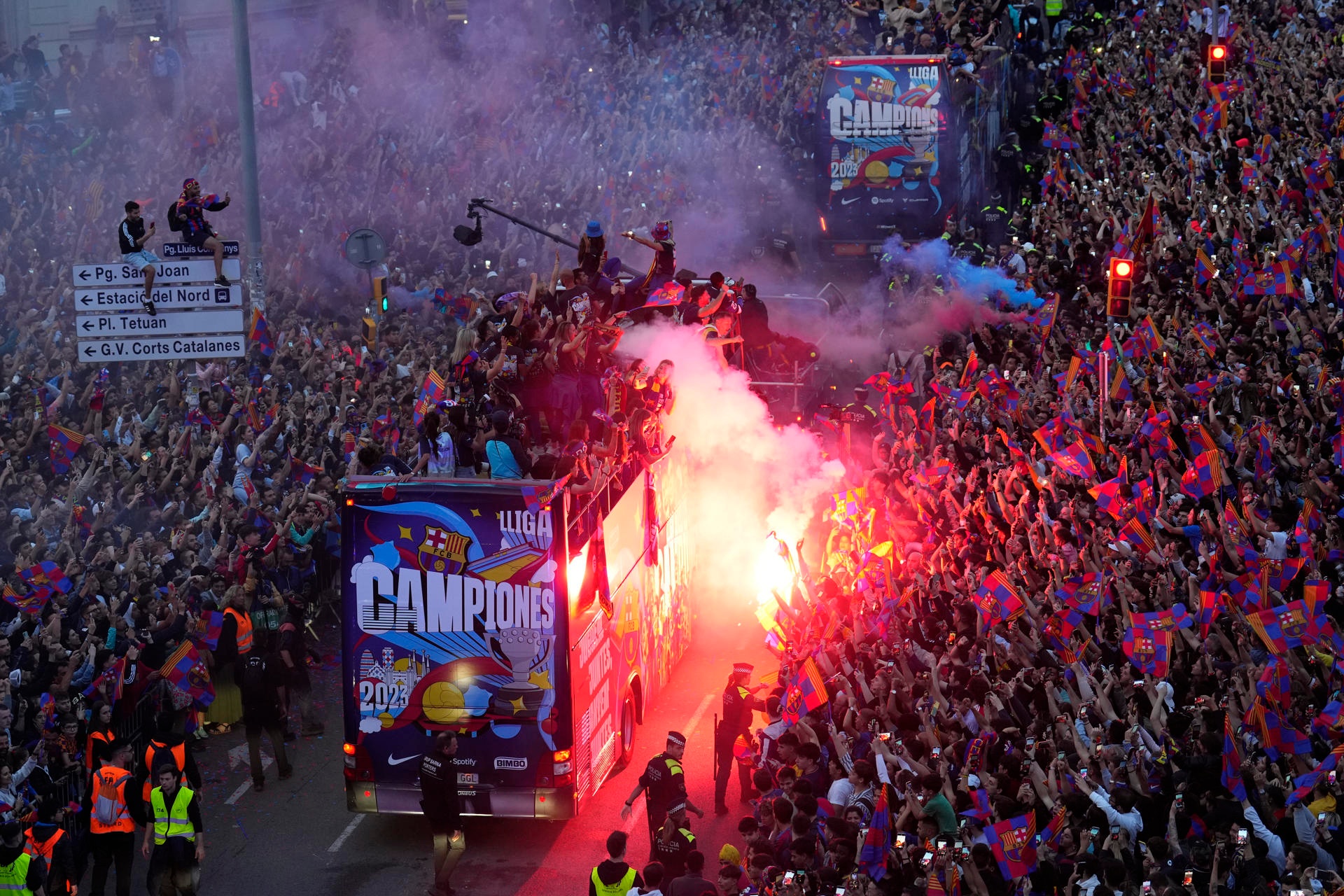 Barcelona to hold title parade on Friday if they beat Espanyol