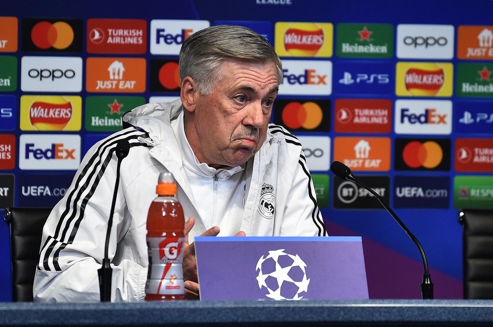 Ancelotti spoke about what's key to get through to the final. EFE