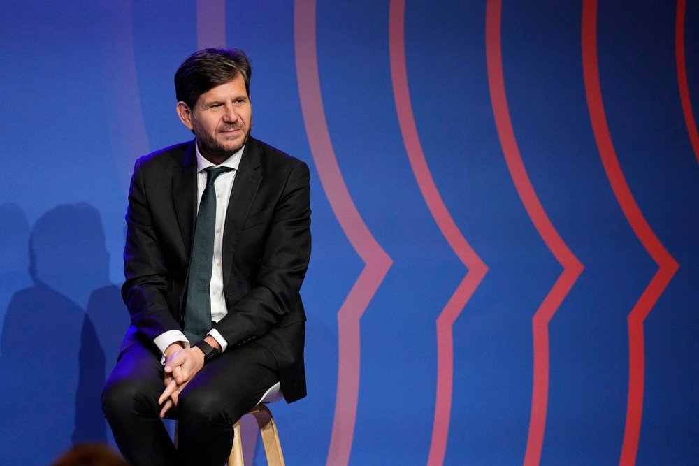 Laporta travelled to Palma de Mallorca to meet with Mateu Alemany. EFE