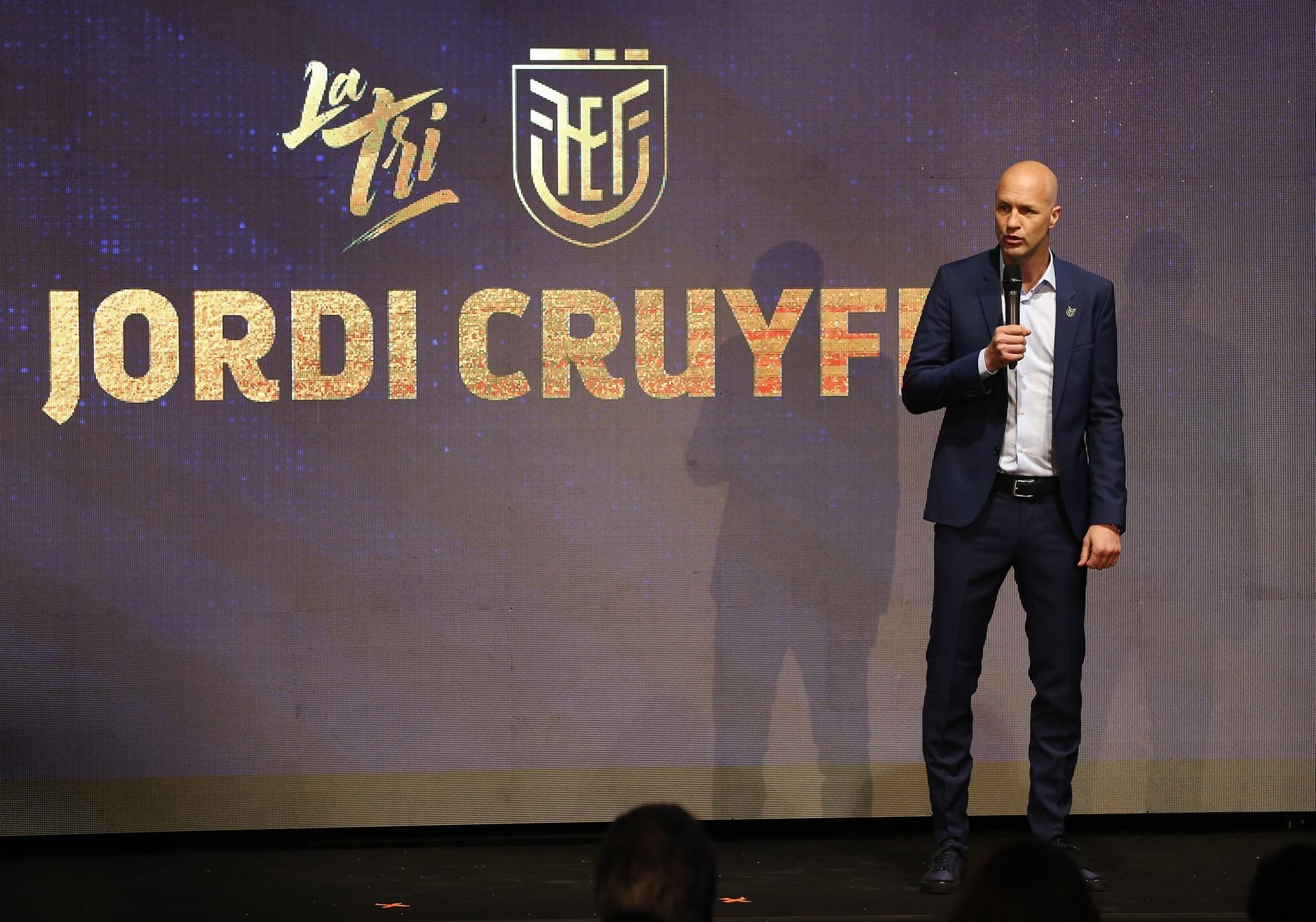 Jordi Cruyff will leave the club at the end of the season. EFE