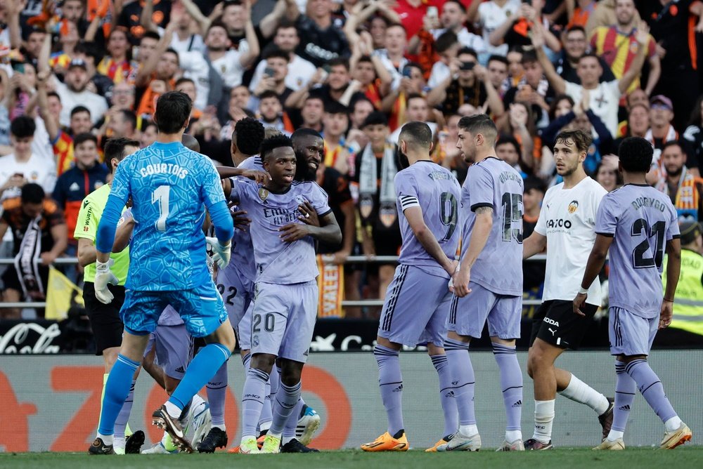 Real Madrid will host Rayo Vallecano on Wednesday. EFE