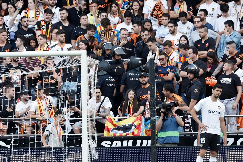 Valencia-Espanyol now high-risk.EFE