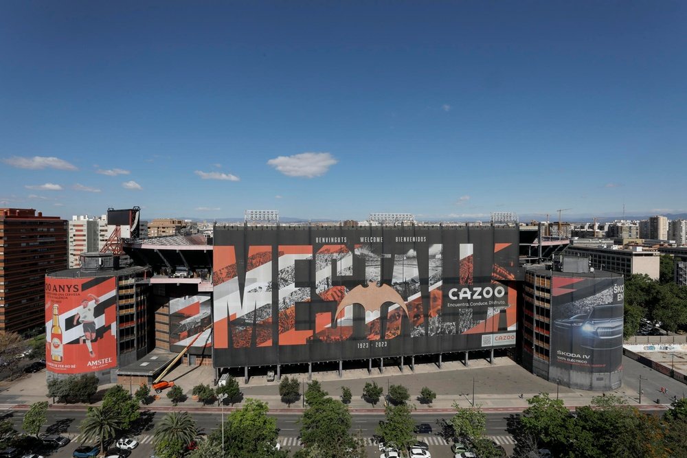 Mestalla will be at the service of the city to cope with the emergency caused by the DANA. EFE