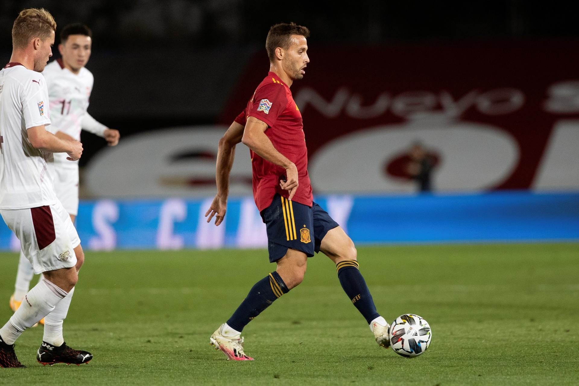 Sergio Canales, convocado para la Nations League, en una foto de archivo con la selección española. EFE/Rodrigo Jiménez.