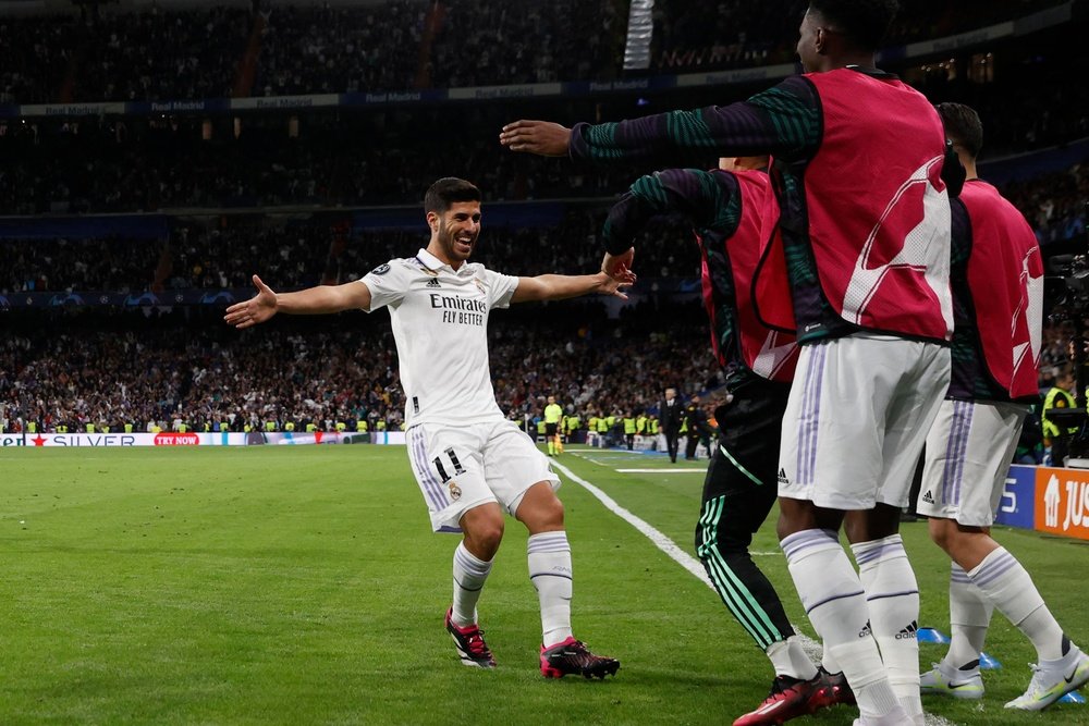 Asensio said goodbye to Real Madrid and their fans. EFE
