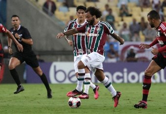 Marcelo, atual jogador do Fluminense, sofre uma lesão no músculo anterior da coxa esquerda, más já iniciou tratamento médico no clube.