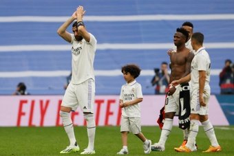 Le Real Madrid dit adieu à Karim Benzema, buteur pour son dernier match