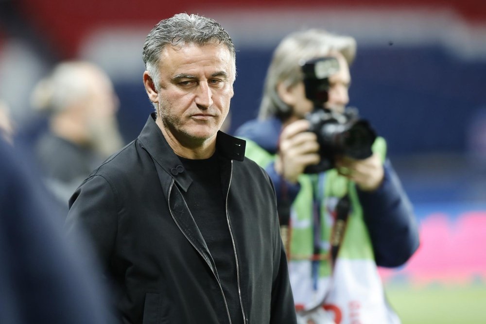 Christophe Galtier pourrait rebondir... à l'OM. EFE/EPA/TERESA SUAREZ