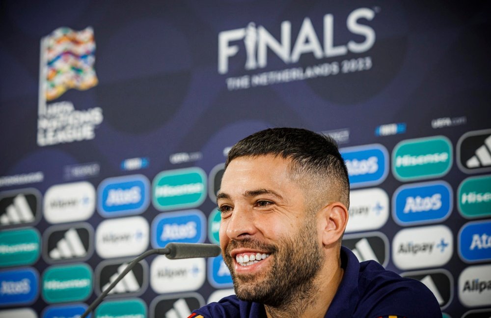 Jordi Alba, prestes a assinar com o Inter Miami. EFE